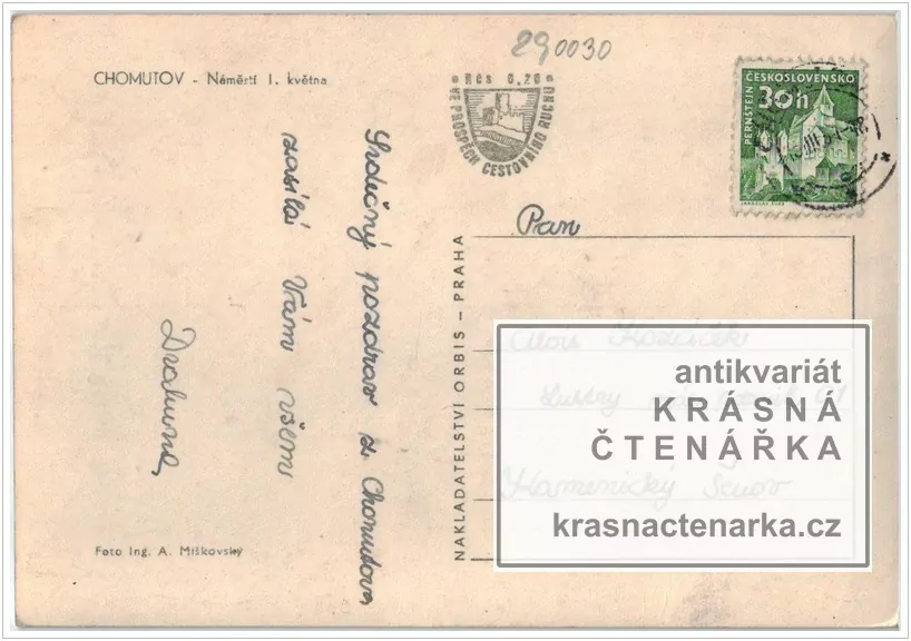 CHOMUTOV, Náměstí 1. Máje