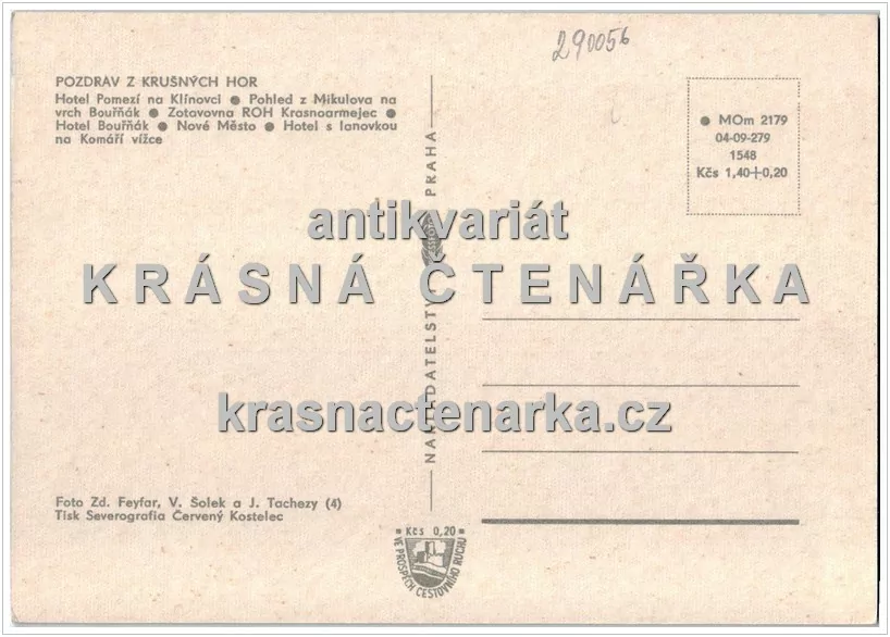 pohoří KRUŠNÉ HORY