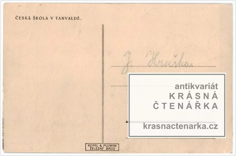 TANVALD (Česká škola, nyní obchodní akademie)