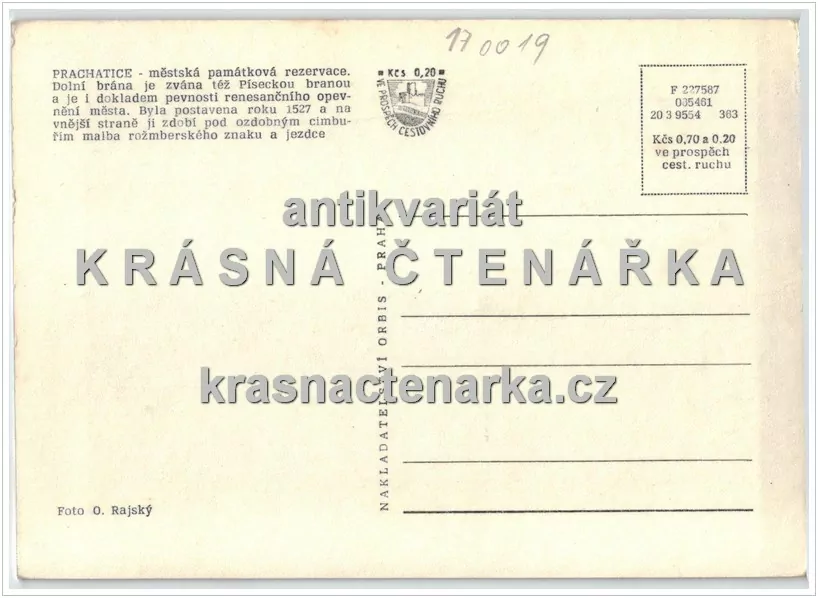 PRACHATICE, Dolní brána