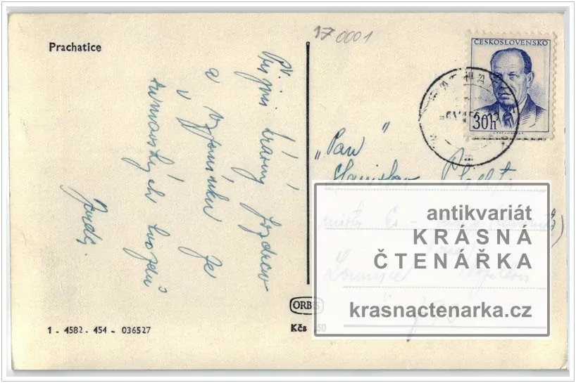 PRACHATICE, Pohled na kostel sv. Jakuba Většího