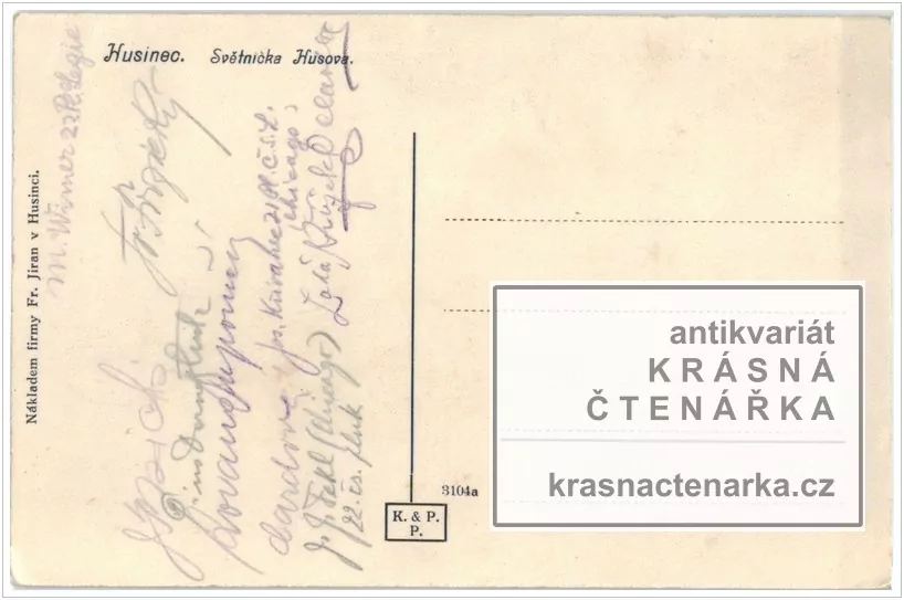 HUSINEC, Husova světnička