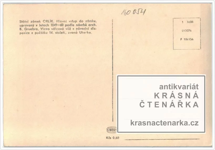 Zámek ORLÍK NAD VLTAVOU