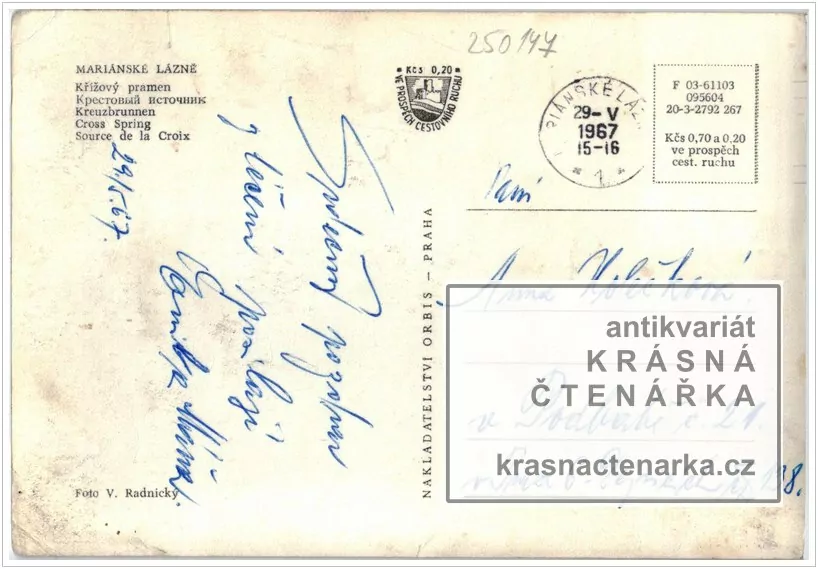 MARIÁNSKÉ LÁZNĚ (Křížový pramen)