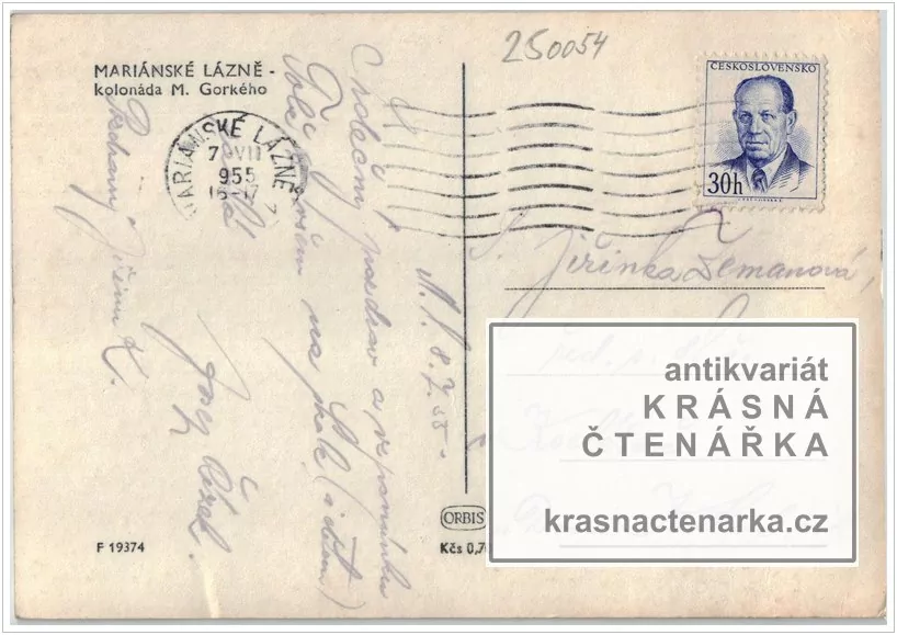 MARIÁNSKÉ LÁZNĚ (kolonáda Maxima Gorkého)