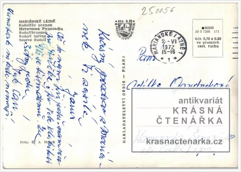 MARIÁNSKÉ LÁZNĚ (kolonáda Rudolfův a Karolinin pramen)