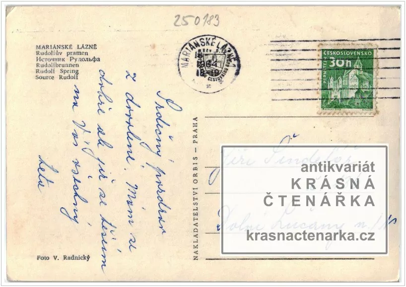 MARIÁNSKÉ LÁZNĚ (kolonáda Rudolfův a Karolinin pramen)