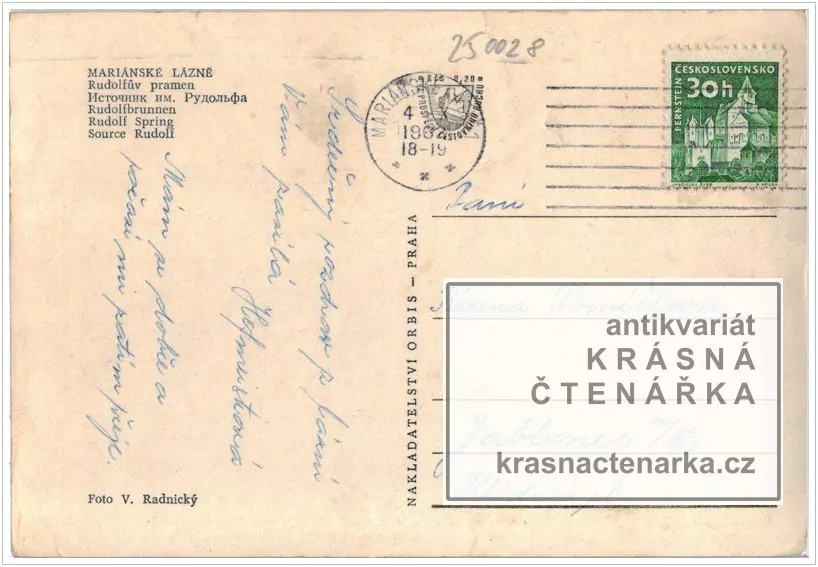 MARIÁNSKÉ LÁZNĚ (kolonáda Rudolfův a Karolinin pramen)