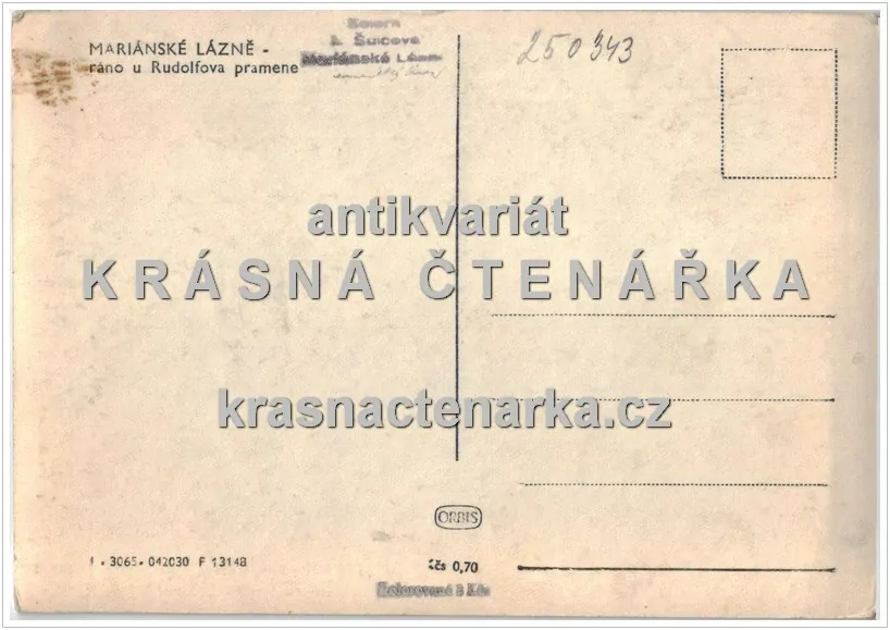 MARIÁNSKÉ LÁZNĚ (kolonáda Rudolfův a Karolinin pramen)