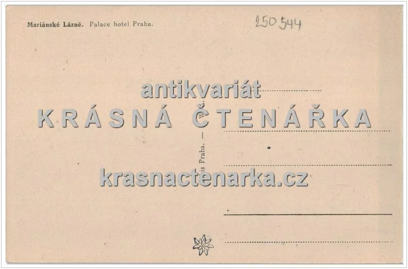 MARIÁNSKÉ LÁZNĚ (Palace hotel, nyní Orea Spa Hotel)