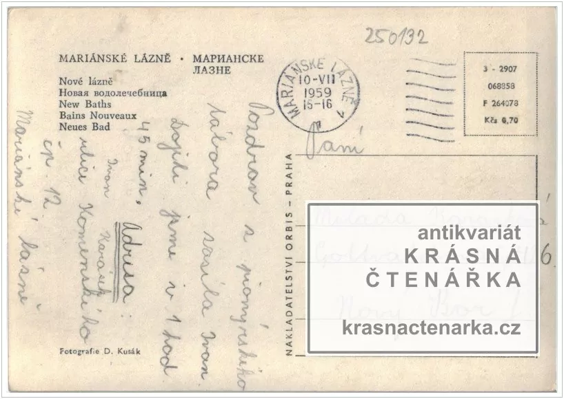 MARIÁNSKÉ LÁZNĚ (Nové lázně)