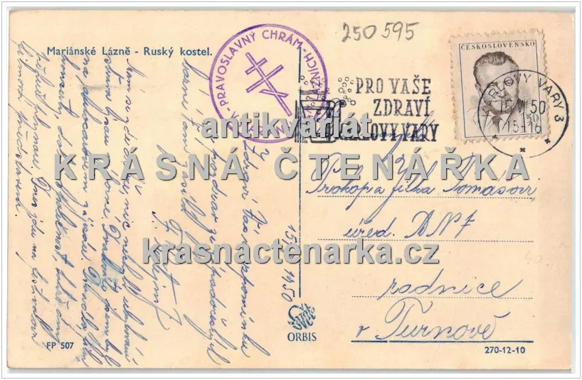 MARIÁNSKÉ LÁZNĚ (pravoslavný kostel sv. Vladimíra)