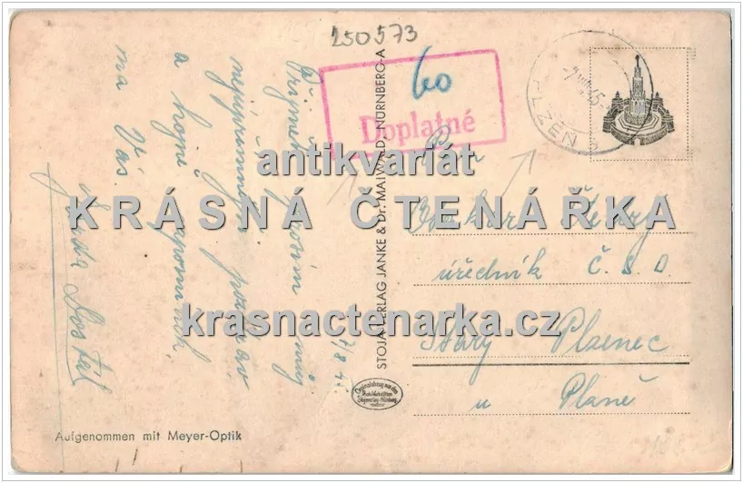 MARIÁNSKÉ LÁZNĚ (jezírko v lázeňském parku)