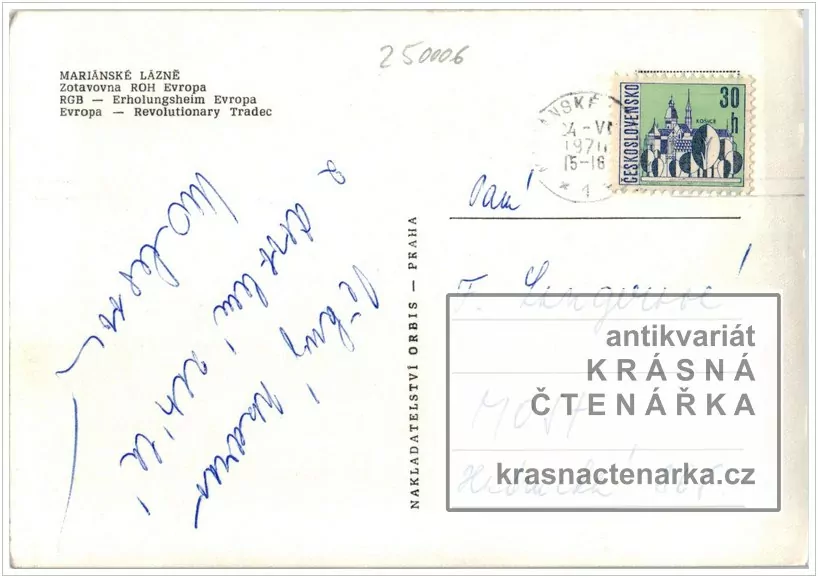 MARIÁNSKÉ LÁZNĚ (zotavovna Evropa)