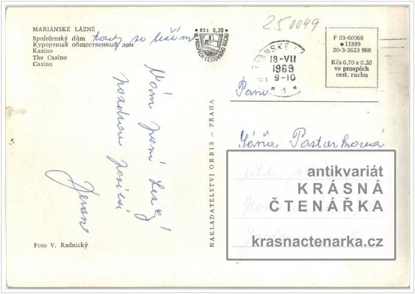 MARIÁNSKÉ LÁZNĚ (Společenský dům)