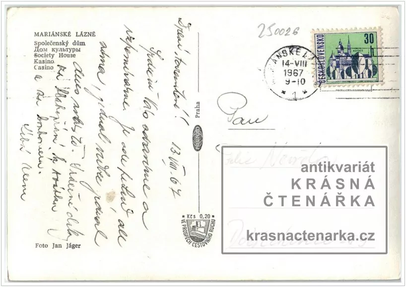 MARIÁNSKÉ LÁZNĚ (Společenský dům)