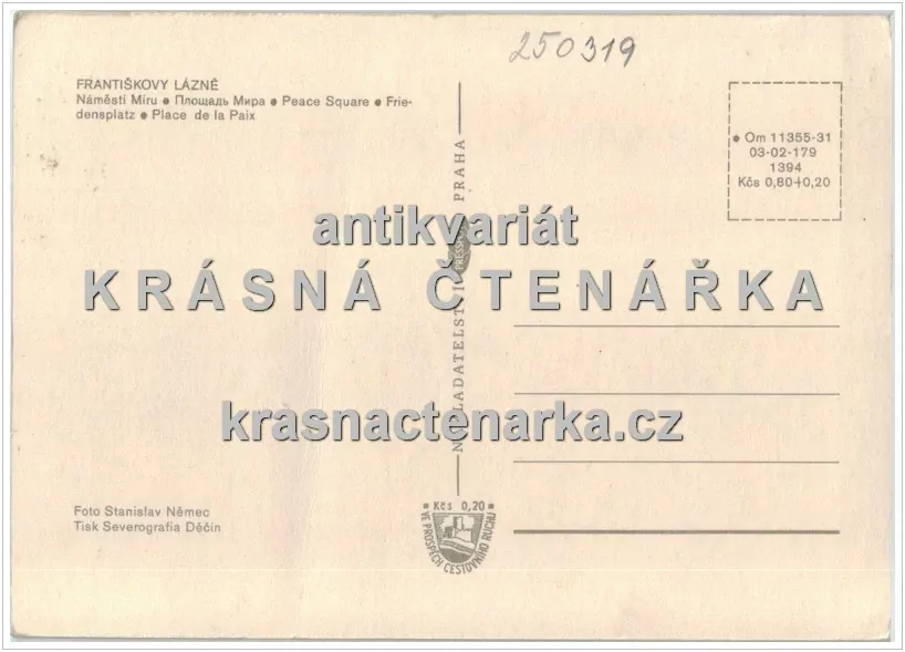 FRANTIŠKOVY LÁZNĚ (náměstí Míru)