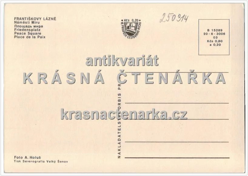 FRANTIŠKOVY LÁZNĚ (náměstí Míru)