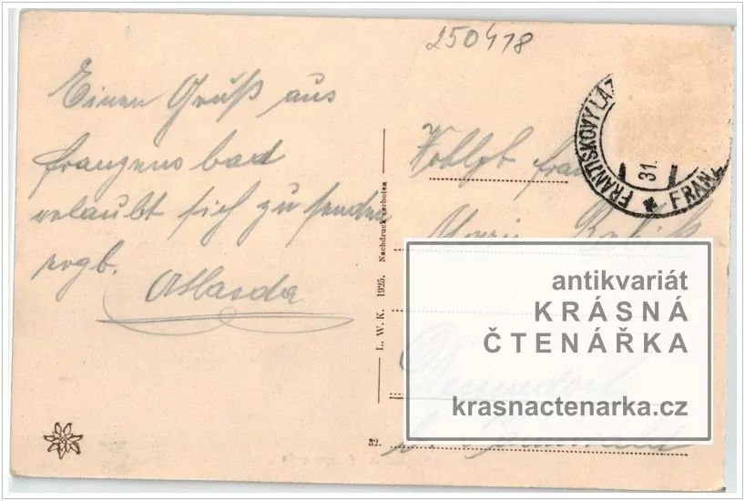 FRANTIŠKOVY LÁZNĚ  (pavilon pramene František)