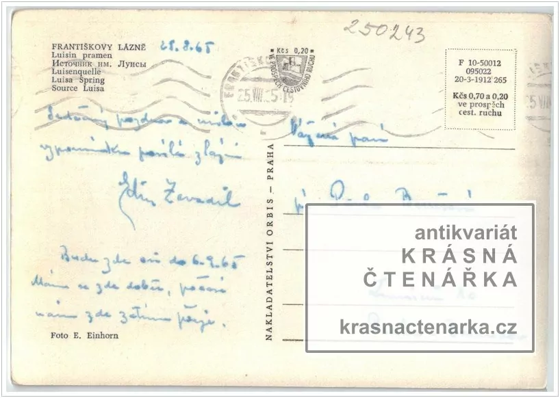 FRANTIŠKOVY LÁZNĚ (pavilon Luisina pramene)