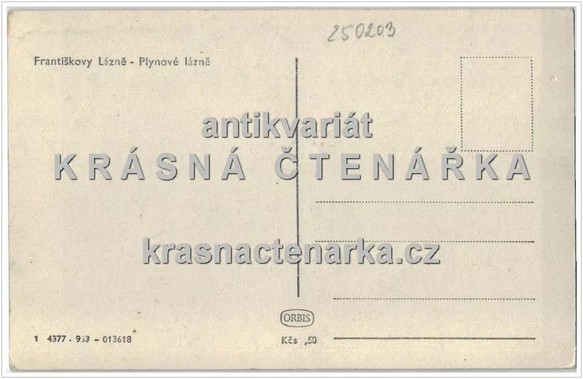 FRANTIŠKOVY LÁZNĚ  (Plynové lázně)