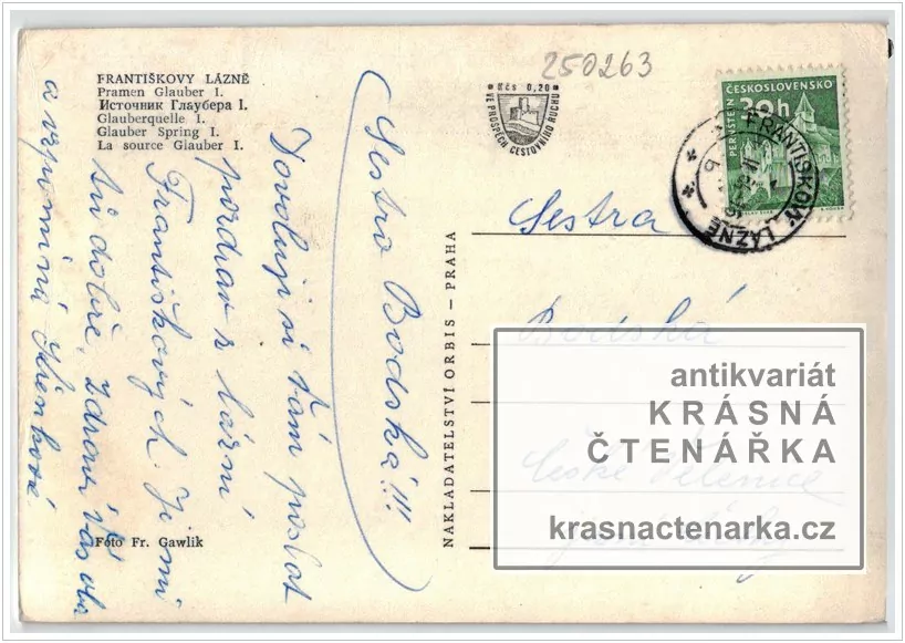 FRANTIŠKOVY LÁZNĚ (pavilon pramene Glauber I.)