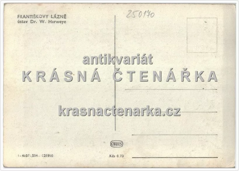 FRANTIŠKOVY LÁZNĚ (léčebný ústav dr. Williama Harweye)