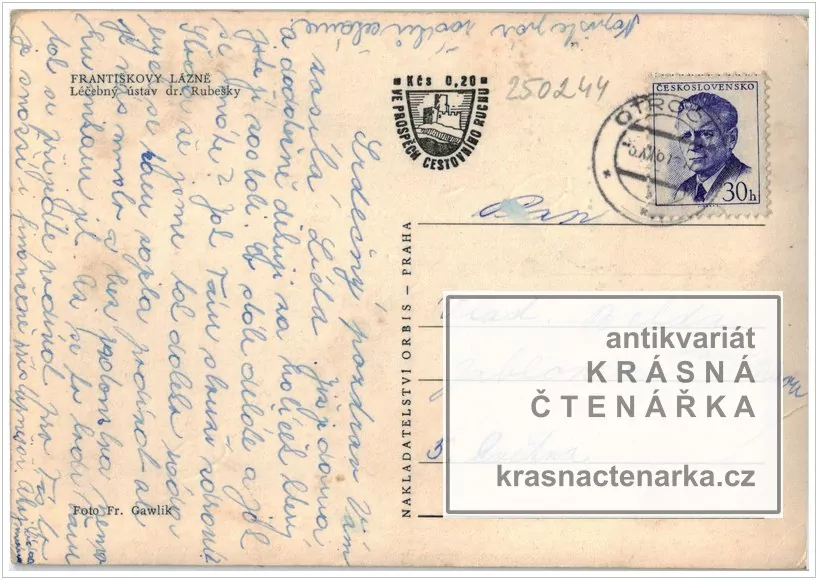 FRANTIŠKOVY LÁZNĚ (léčebný ústav dr. Rubešky)