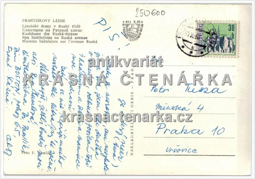 FRANTIŠKOVY LÁZNĚ (léčebný ústav dr. Rubešky)