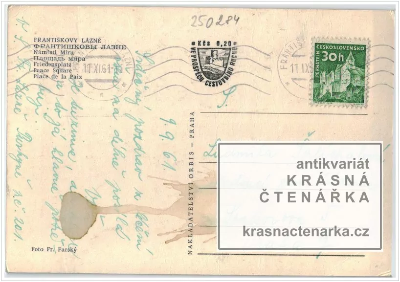 FRANTIŠKOVY LÁZNĚ  (lázeňská promenáda)