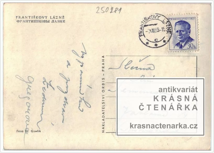 FRANTIŠKOVY LÁZNĚ (lázeňská promenáda)