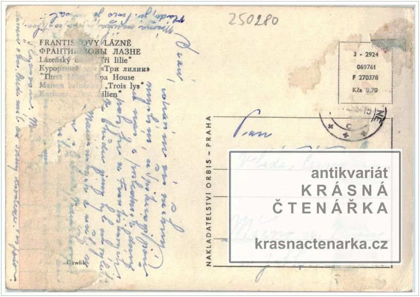 FRANTIŠKOVY LÁZNĚ (lázeňský dům Tři lilie)