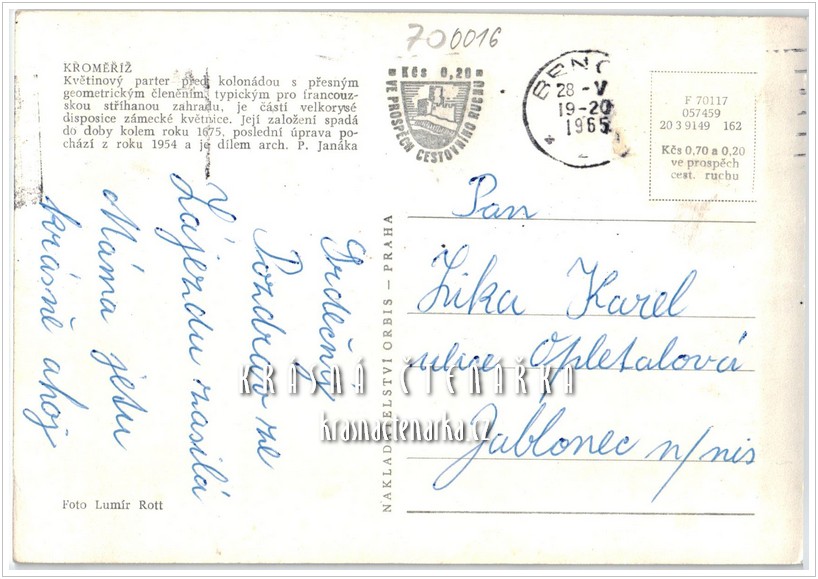 KROMĚŘÍŽ, Květná zahrada