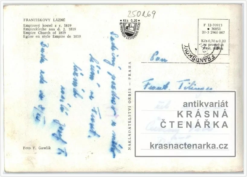 FRANTIŠKOVY LÁZNĚ (kostel Povýšení sv. Kříže)