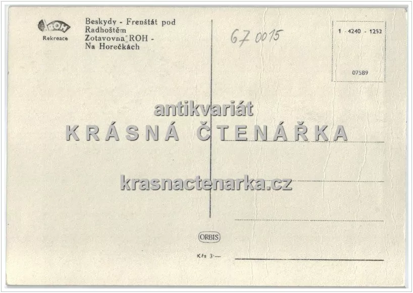 TROJANOVICE - HOREČKY, Zotavovna ROH Gustav Kliment