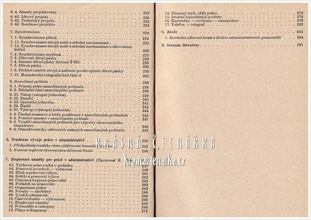 MECHANIZACE ADMINISTRATIVY (Link E.)