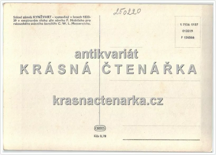 zámek KYNŽVART