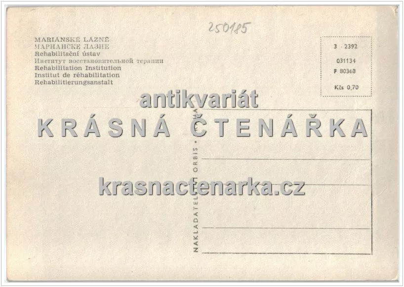 MARIÁNSKÉ LÁZNĚ (Nové lázně)