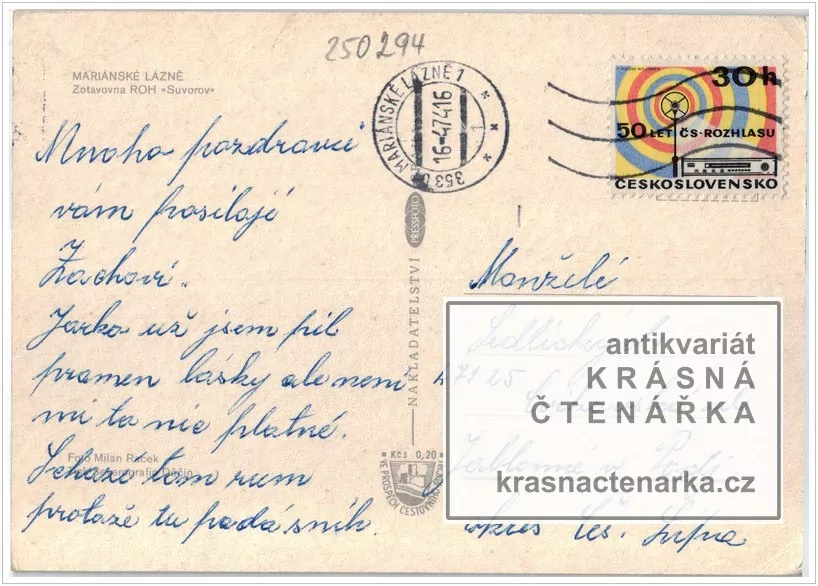 MARIÁNSKÉ LÁZNĚ (zotavovna Suvorov)