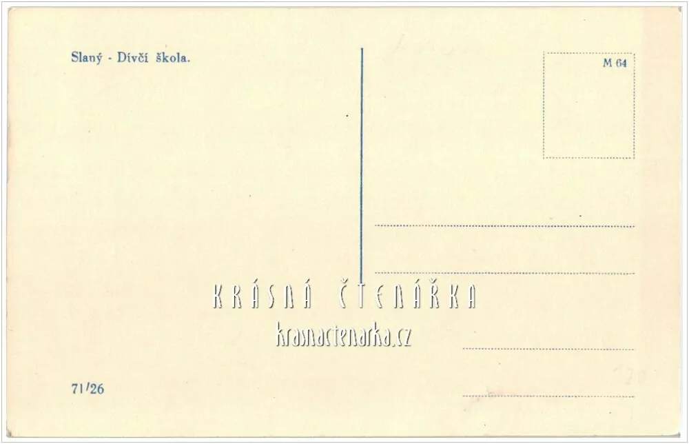 SLANÝ, Dívčí škola