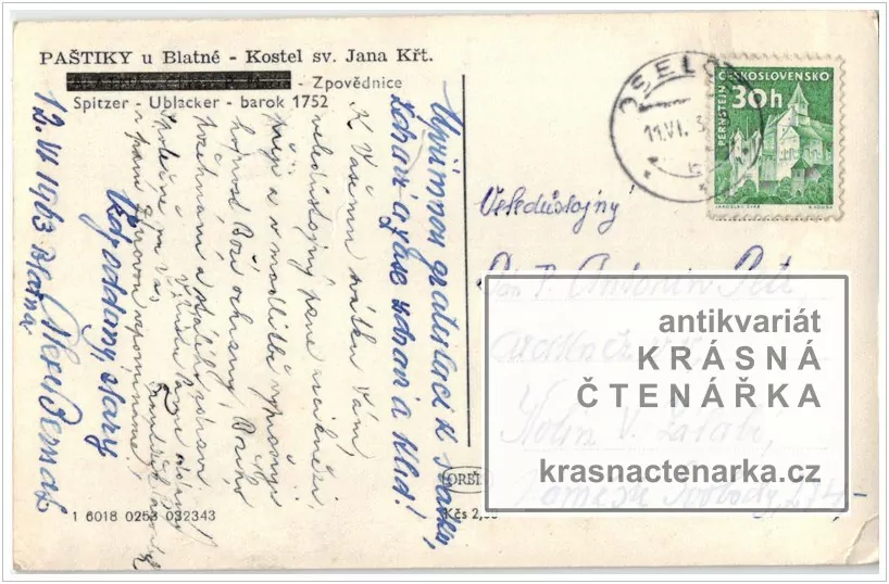 PAŠTIKY, Kostel sv. Jana Křtitele