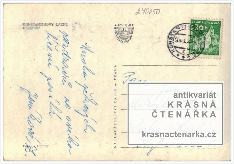 KONSTANTINOVY LÁZNĚ, Koupaliště