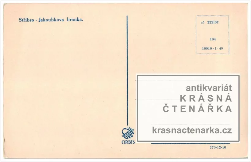 STŘÍBRO, Koubkova branka