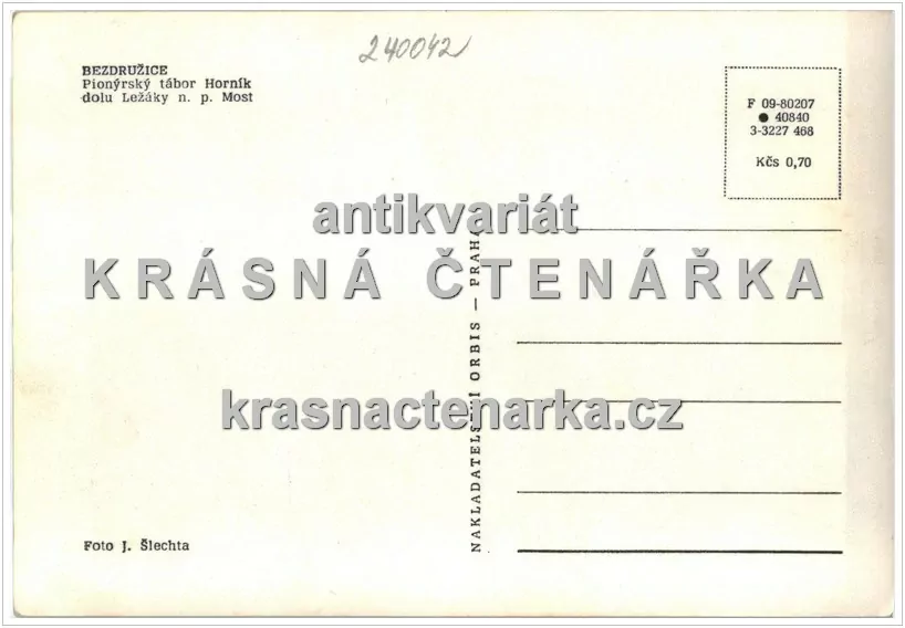 BEZDRUŽICE, Pionýrský tábor Horník