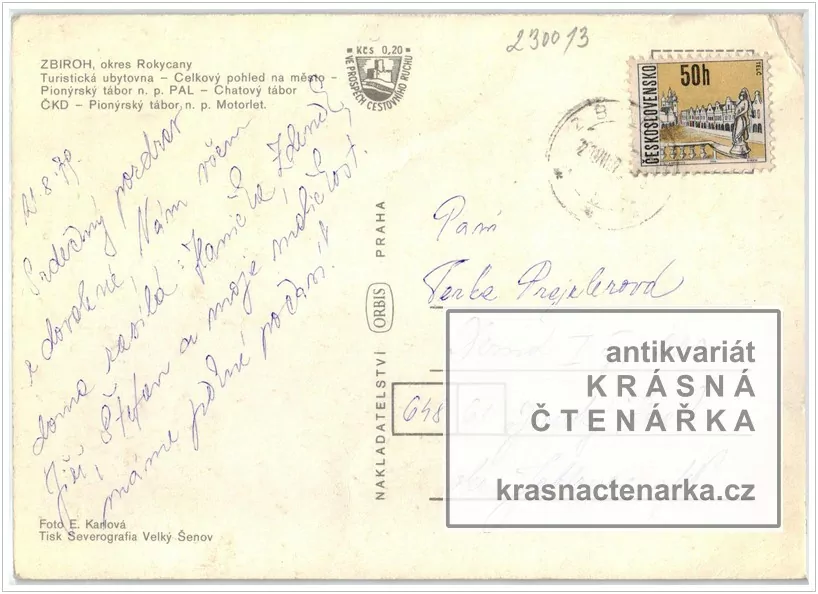 ZBIROH, Pionýrský tábor