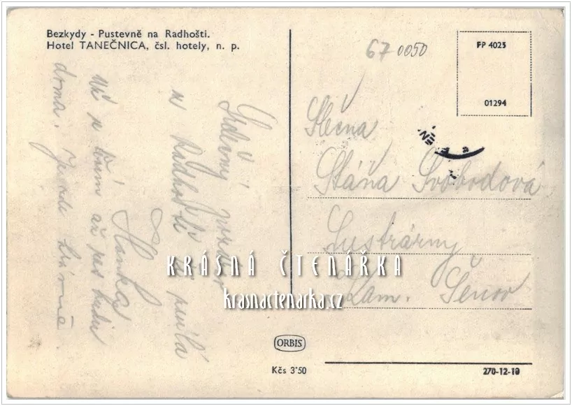 PUSTEVNY, Hotel Tanečnica