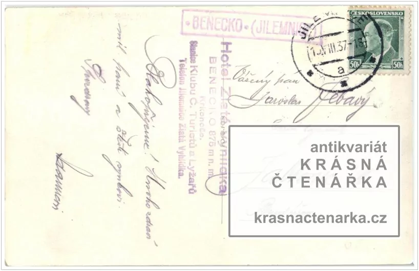 BENECKO (hotel Zlatá vyhlídka)