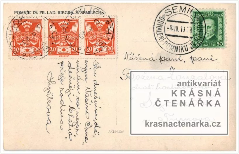 SEMILY (socha Františka Ladislava Riegra)