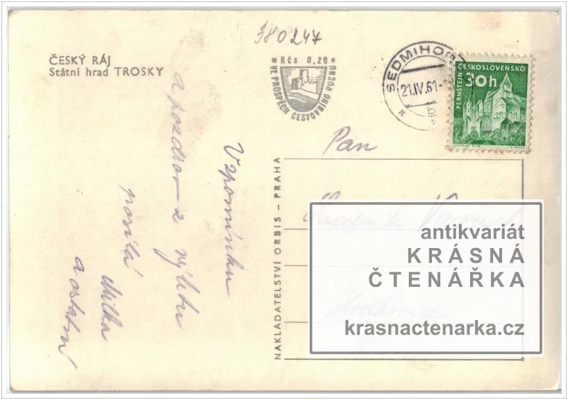 zřícenina hradu TROSKY