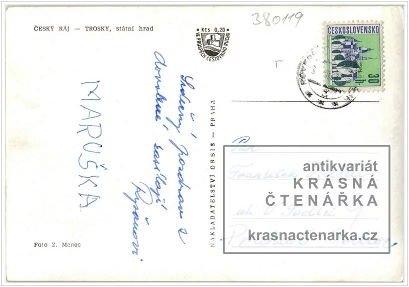 zřícenina hradu TROSKY
